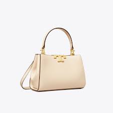 Tory Burch Eleanor Satchel WHITE | Small