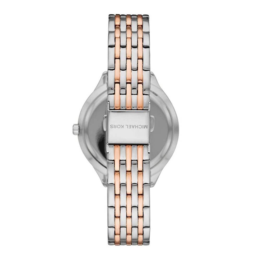 Michael Kors - Women's Lauryn ThreeHand Two-Tone Stainless Steel Watch MK7077