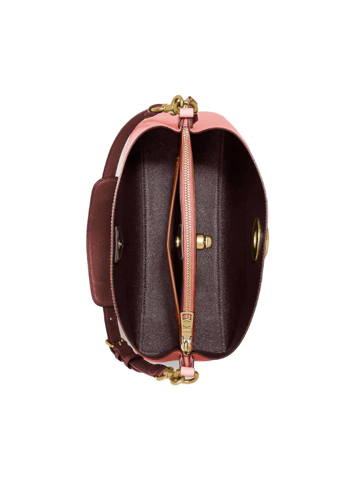 Coach Willow Bucket Bag In Colorblock