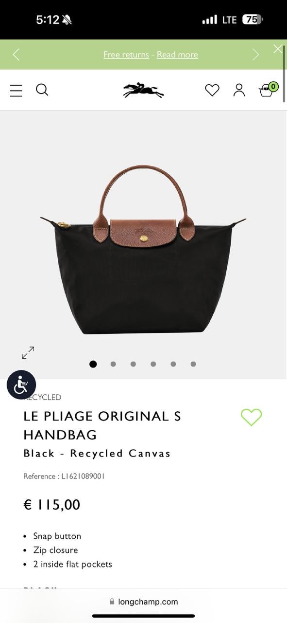 Long Champ Bag Small