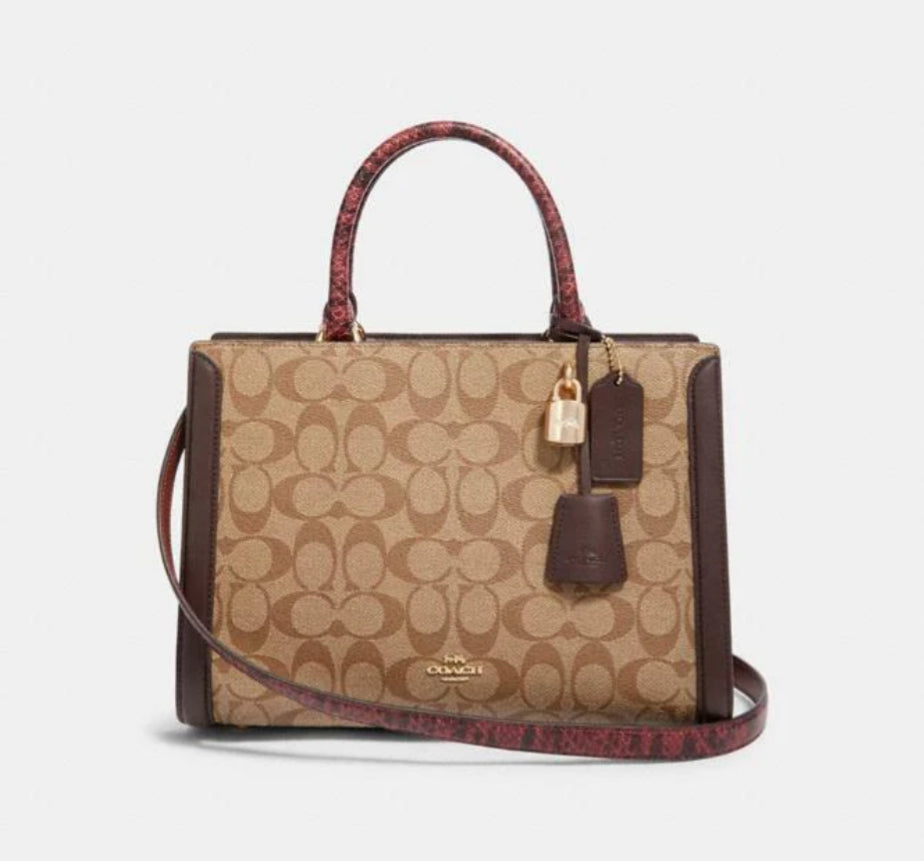 Coach zoe carryall online