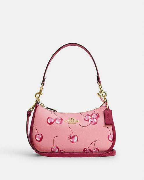 Coach Teri cherry pink Shoulder Bag