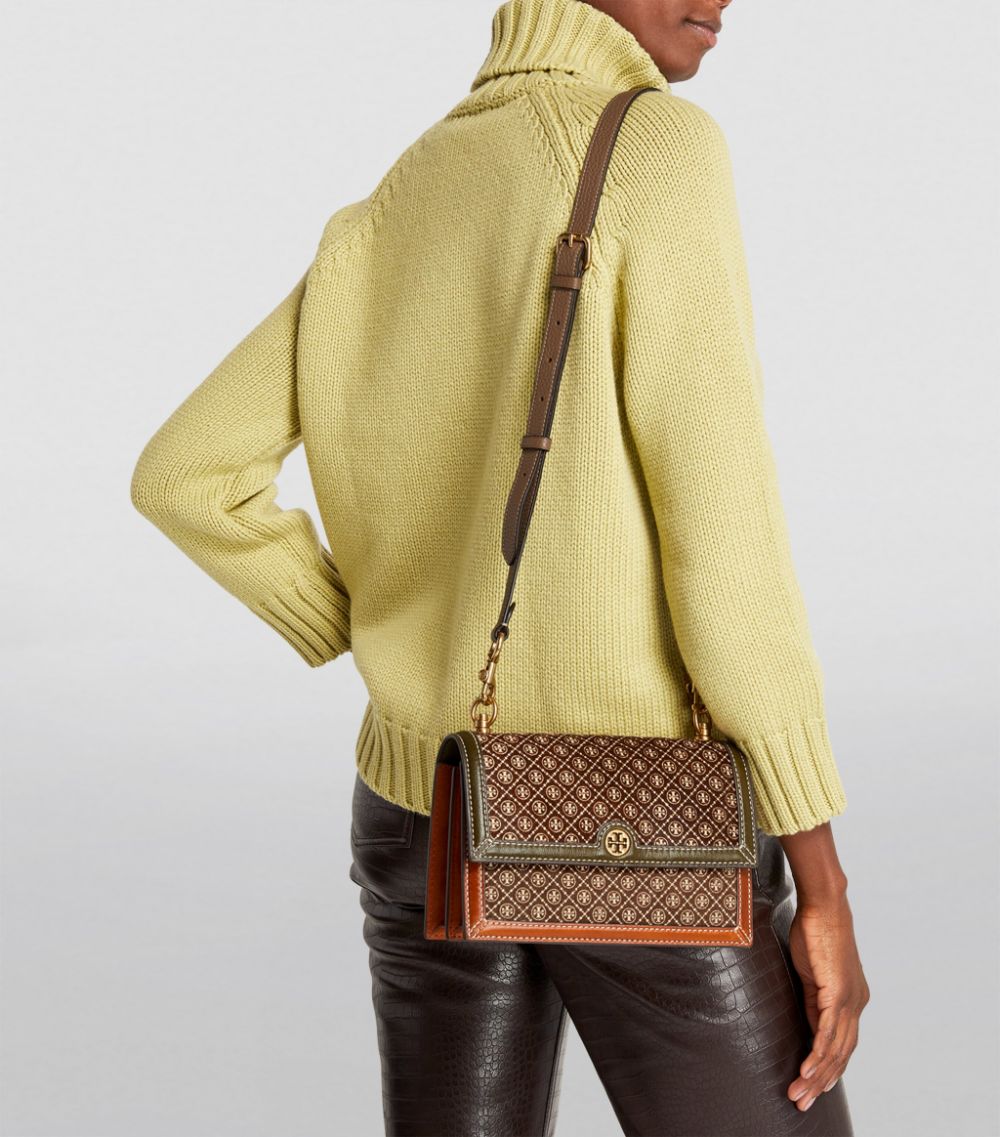 Tory Burch T Monogram Accordion Cross-Body Bag
