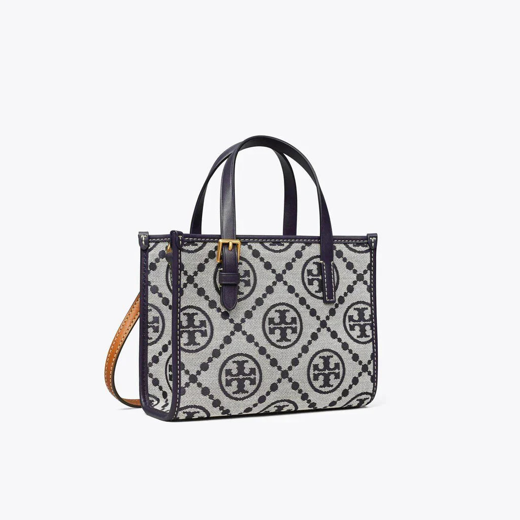 Tory Burch T Monogram Mini Square Tote