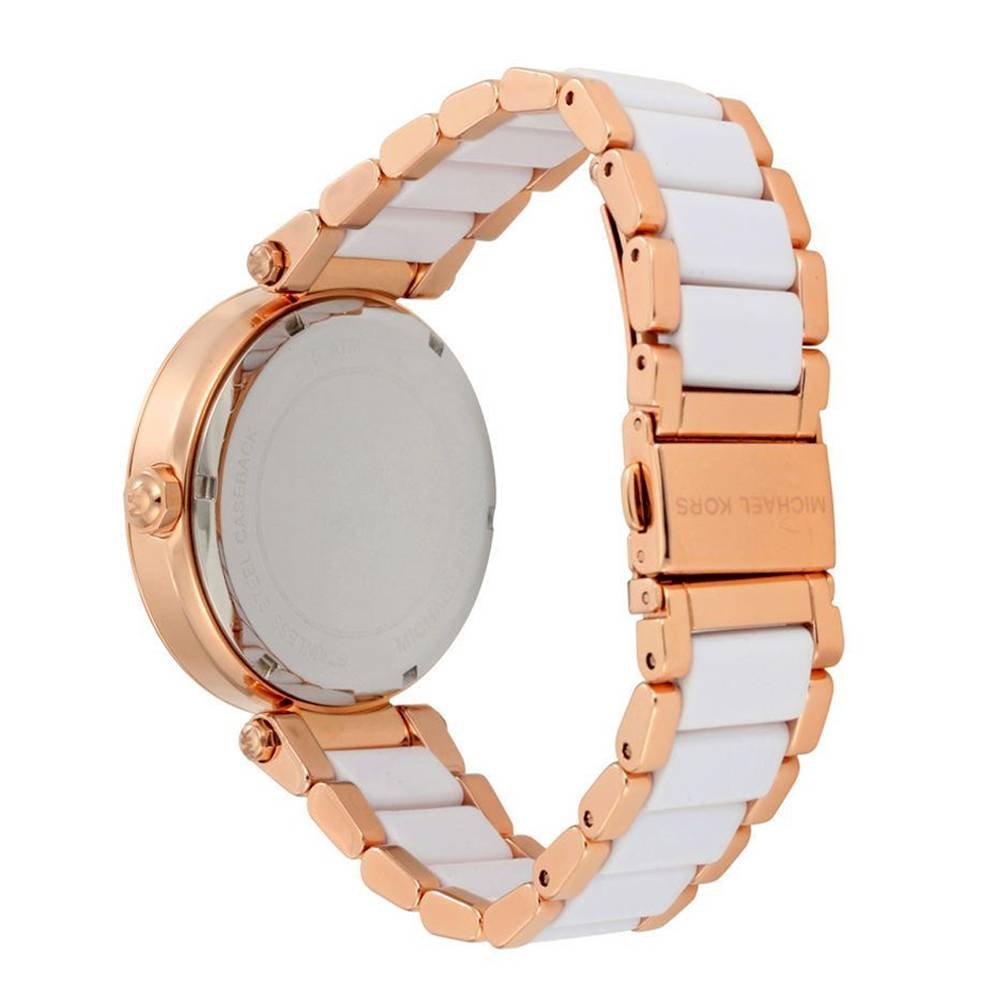 Michael Kors Women's Parker Rose Gold-Tone Watch MK6365