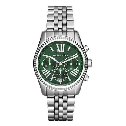 Michael Kors Women’s Quartz Stainless Steel Green Dial 38mm Watch MK6222