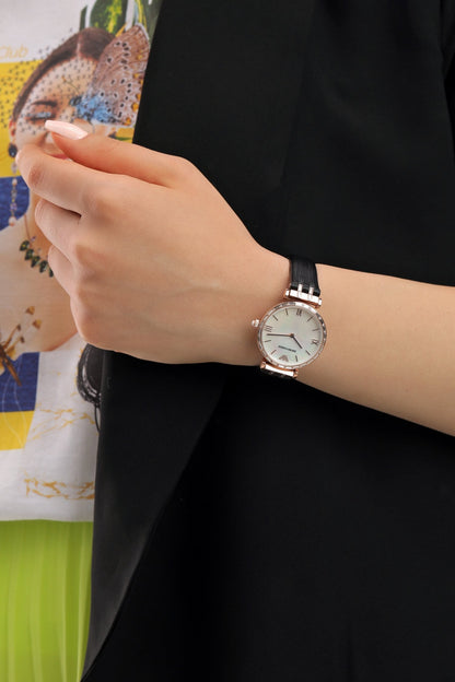 Emporio Armani Women’s Analog Mother of Pearl Dial 32mm Watch AR11295