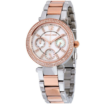 Michael Kors s Women’s Quartz Stainless Steel White Dial Watch MK5820