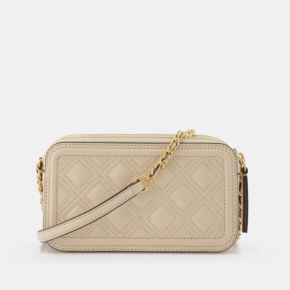 Tory Burch Fleming Double-Zip Shoulder Bag