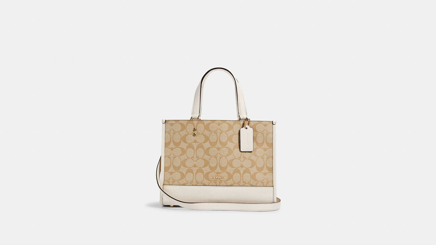 Coach Dempsey Carryall In Signature Canvas (640)