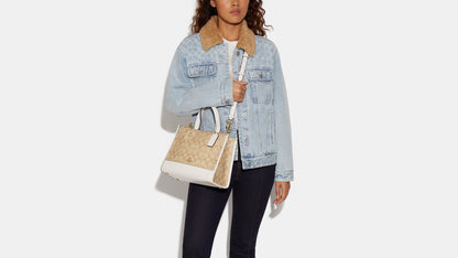 Coach Dempsey Carryall In Signature Canvas (640)