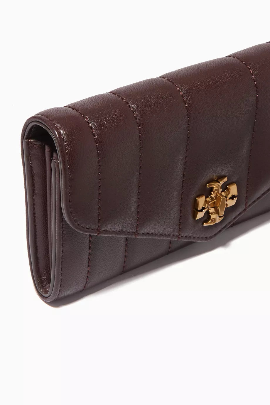 Tory Burch Kira Envelope Wallet in Quilted Leather (Port Royal)