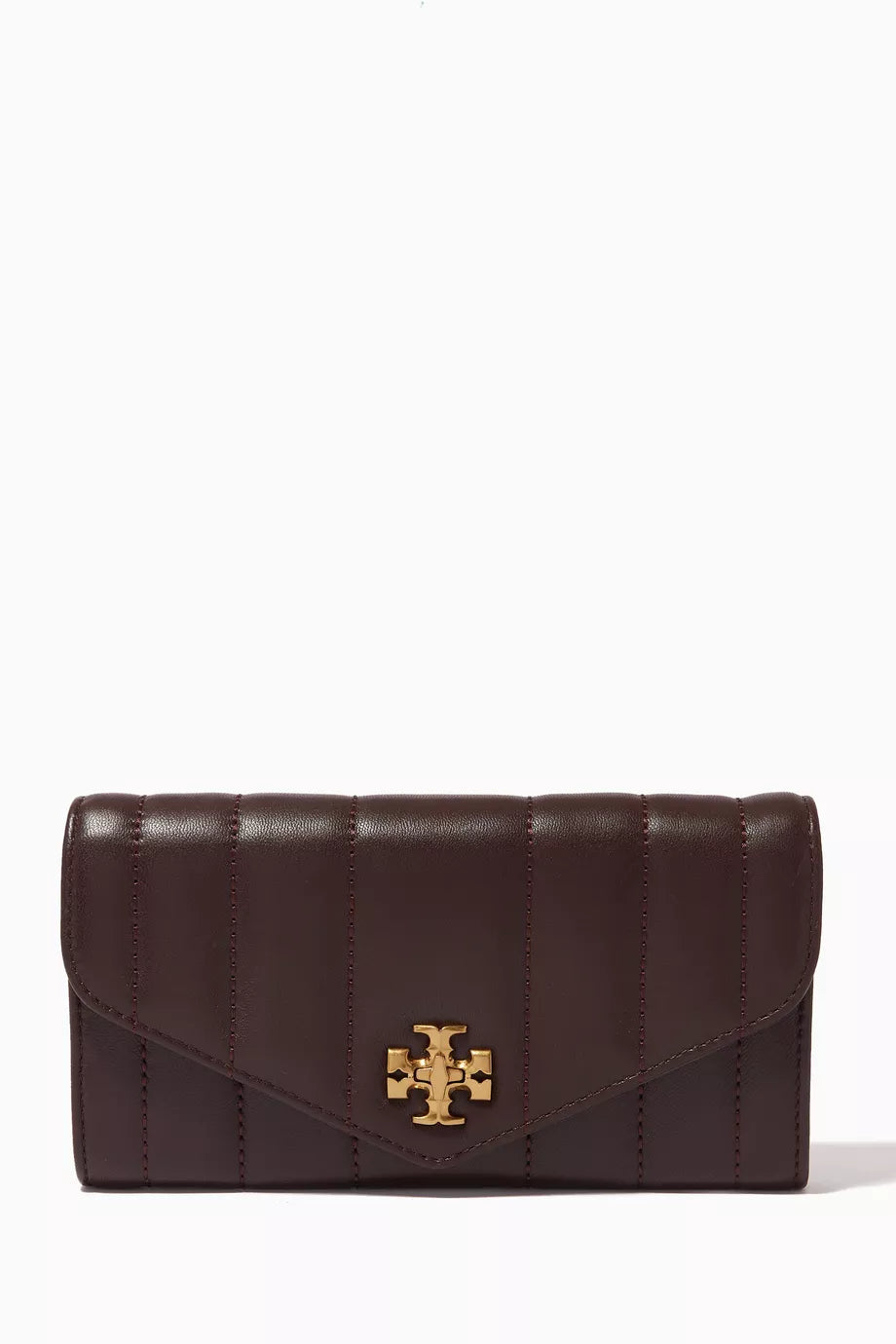 Tory Burch Kira Envelope Wallet in Quilted Leather (Port Royal)