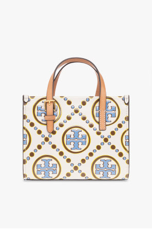 Tory Burch Blue ‘T Monogram Mini’ Shoulder Bag