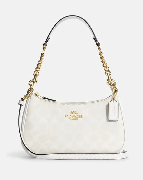 Coach Teri Shoulder Bag In Signature Canvas