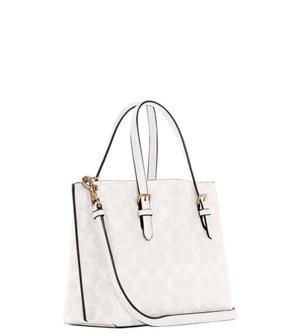 Coach White Mollie 25 Small Satchel