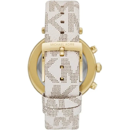 Michael Kors Tibby Multifunction White PVC Watch | MK6967 | 40MM | Stainless Steel |.