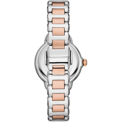 Emporio Armani Women’s Quartz Two Tone Stainless Steel Mother Of Pearl Dial 32mm Watch AR11569