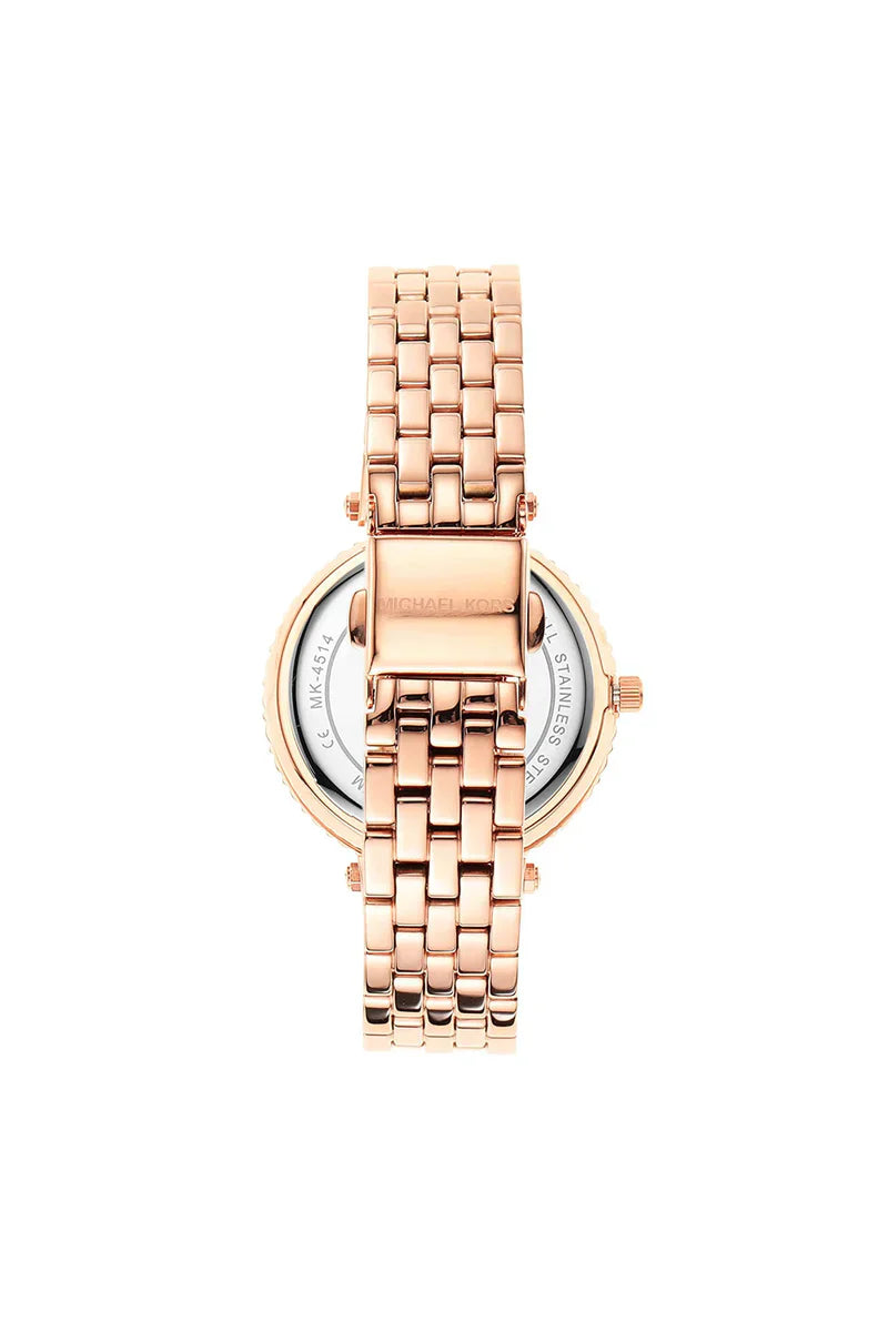 Michael Kors - Women’s Quartz Stainless Steel Rose Gold Dial 35mm Watch MK4514