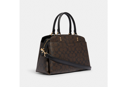 Coach Lillie Carryall In Signature Canvas