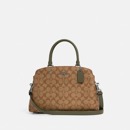 Coach Lillie Carryall In Signature Canvas