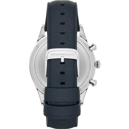 Emporio Armani - Men’s Chronograph Leather strap 43mm Watch AR11018