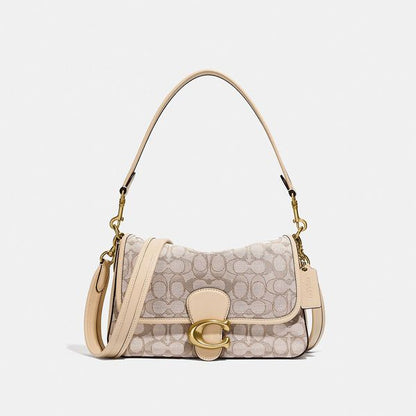 Coach Soft Tabby Shoulder Bag In Signature Jacquard