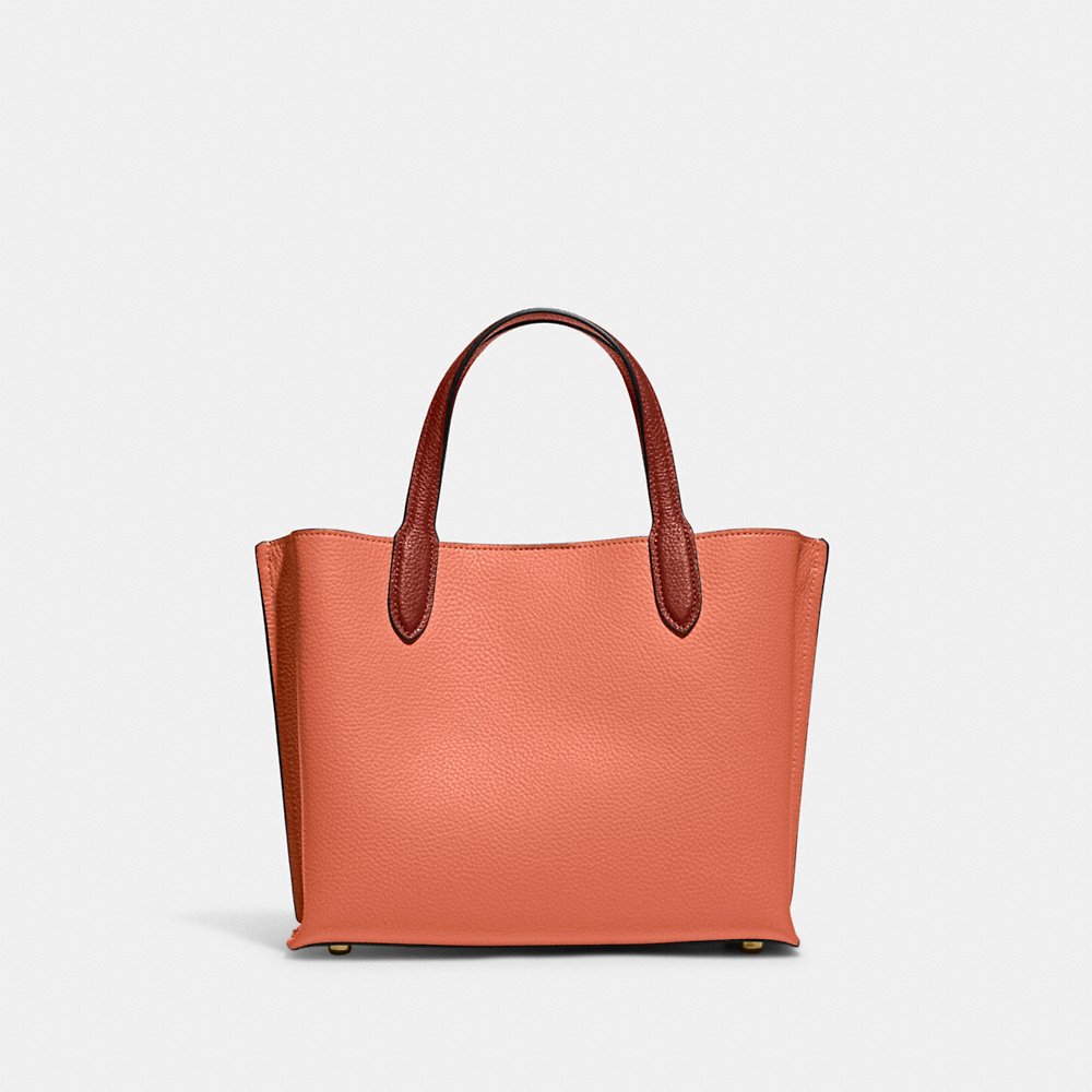 COACH Willow Tote 24 In Colorblock