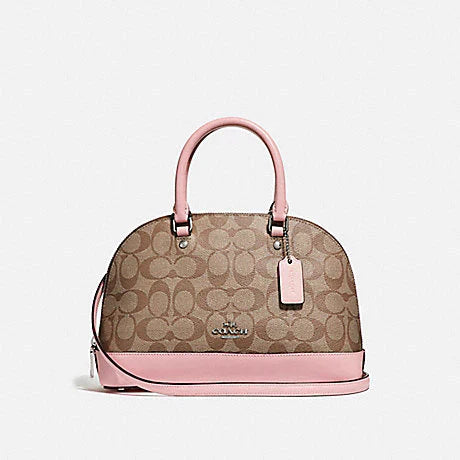 Coach Signature Mini Sierra Satchel Light Khaki Vintage