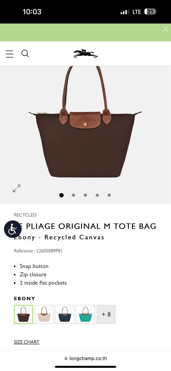 Long Champ Tote Bag Medium