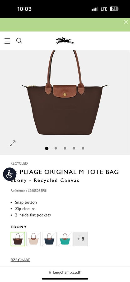 Long Champ Tote Bag Medium