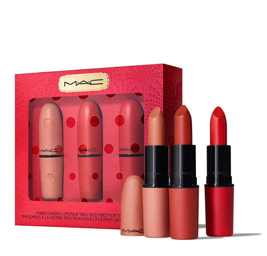 MAC Three Cheers Lipstick Trio Set