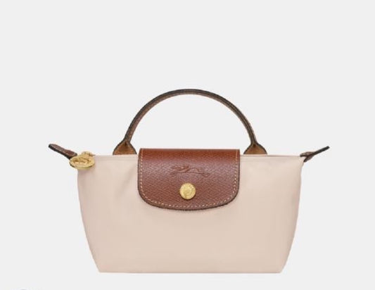 Long Champ Mini Pouch with Strap