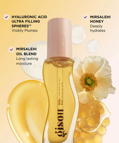 Gisou Lip Oil Honey Infused