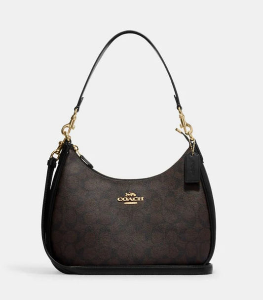 Coach Signature Teri Hobo Bag