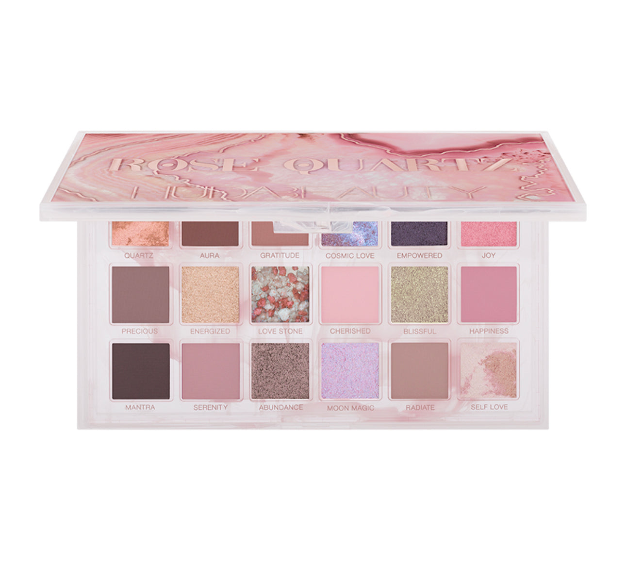 Huda Rose Quartz Eyeshadow Palette