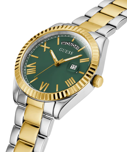 GUESS Ladies 2-Tone Day/Date Watch