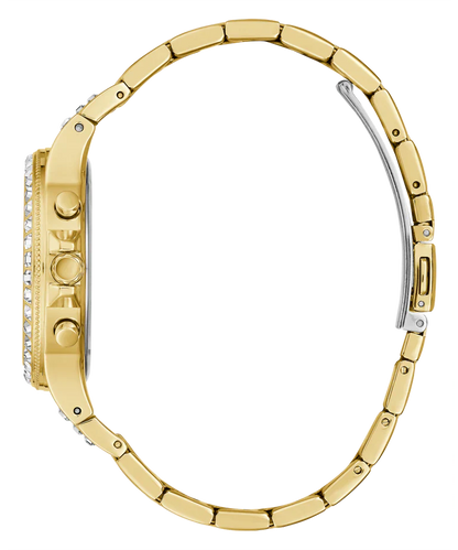GUESS Ladies Gold Tone Multi-function Watch