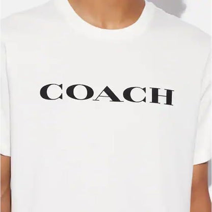 COACH T-Shirts Men White