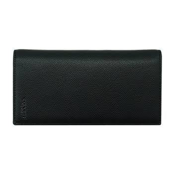 Coach long black wallet set with keychain Men’s