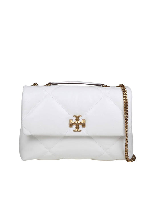 Tory Burch – Eleanor Quilted Convertible Shoulder Bag (Large) white