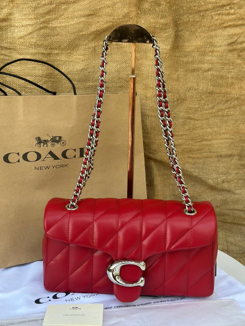 Coach Quilted Tabby Bag 26