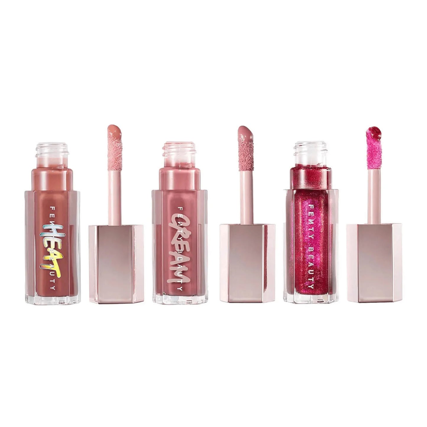 Fenty Holiday Glossy Posse Lip Trio Gloss Set