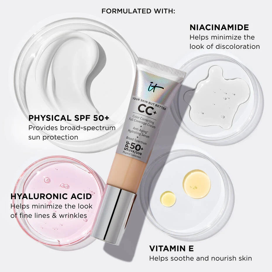 IT CC+ Cream Full Coverage Foundation SPF 50+