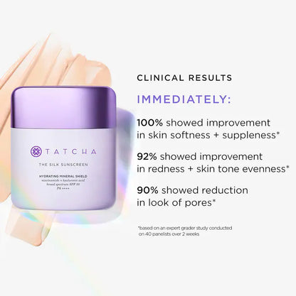 Tatcha Silk Sunscreen Mineral Broad Spectrum SPF 50