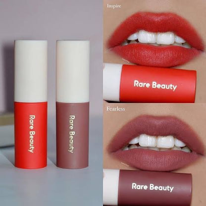 Rare Beauty Mini Lip Souffle Matte Cream Lipstick Duo