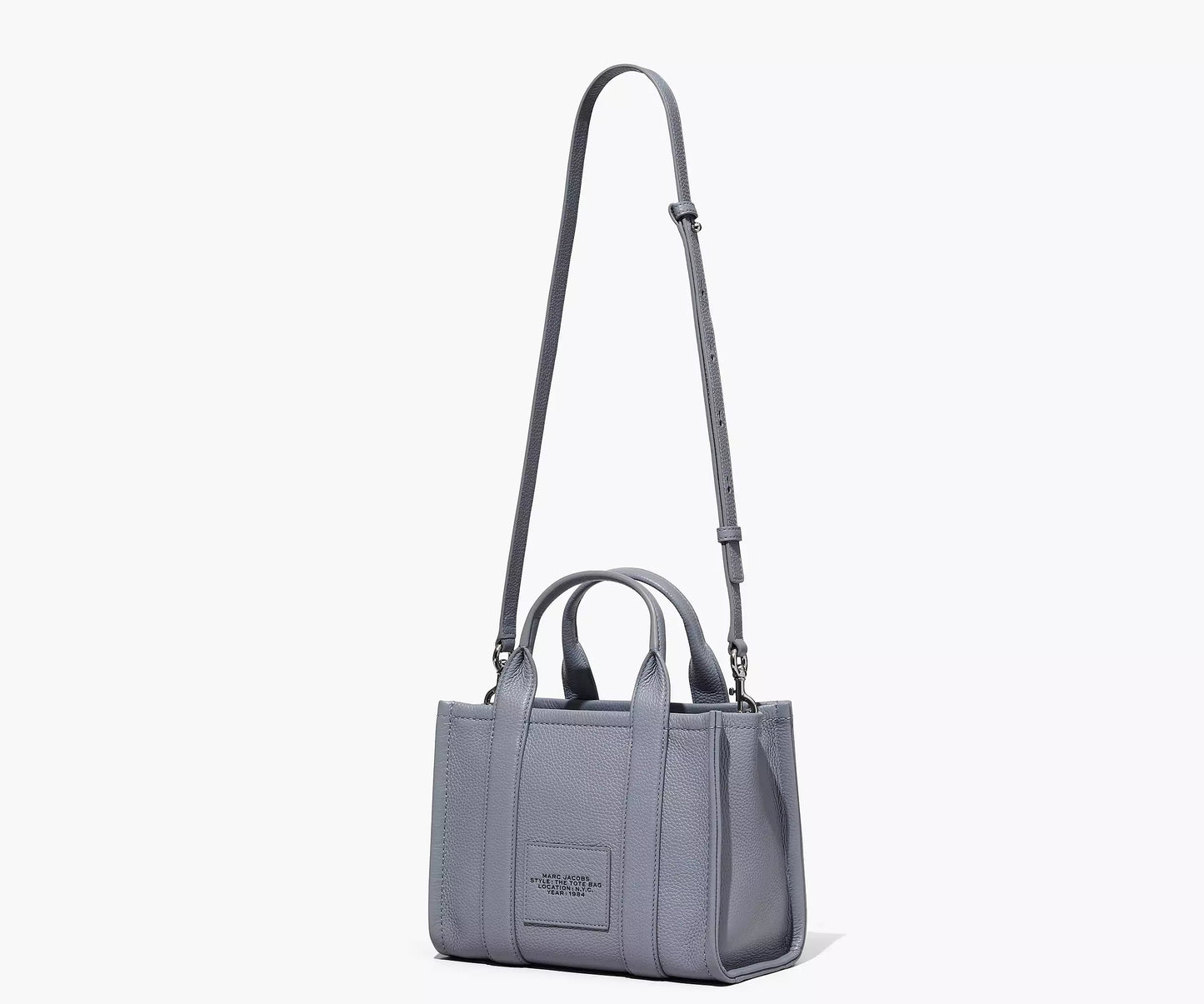 Marc Jacobs The Leather Tote Bag Small (Wolf Grey)