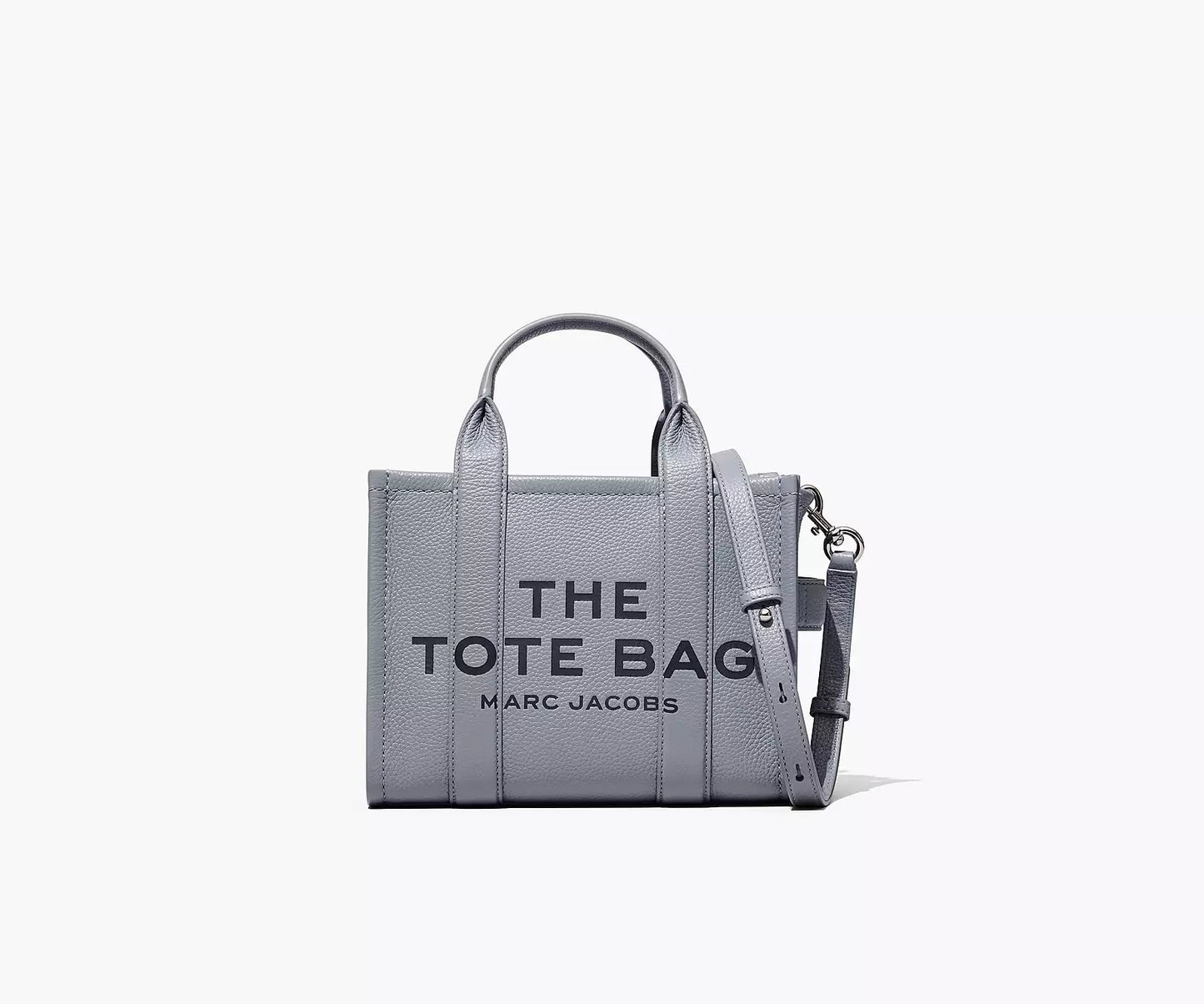 Marc Jacobs The Leather Tote Bag Small (Wolf Grey)