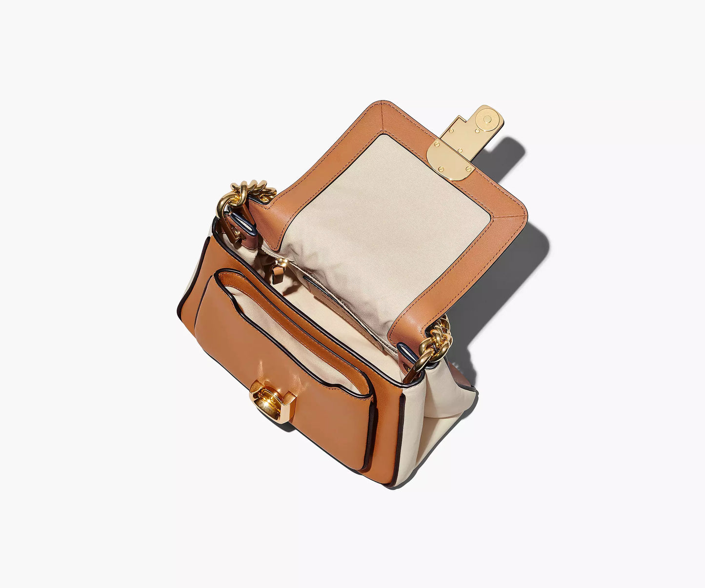 THE COLORBLOCK J MARC CHAIN MINI SATCHEL