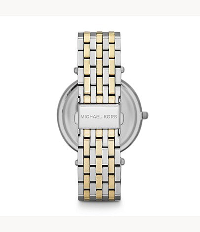 Michael Kors - Women’s Quartz Stainless Steel Gold Two-Tone Bracelet 39mm Watch MK3215